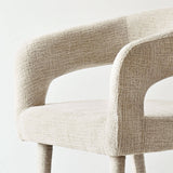 Anna Modern Upholstered Dining Chairs with Arm (Set of 4)