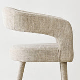 Anna Modern Upholstered Dining Chairs with Arm (Set of 6)