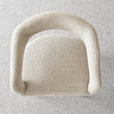 Anna Modern Upholstered Dining Chairs with Arm (Set of 6)