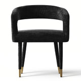 Anna Modern Upholstered Dining Chairs with Arm (Set of 6)