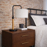Arcus Paniz Simple Table Lamp with Cylinder Shade