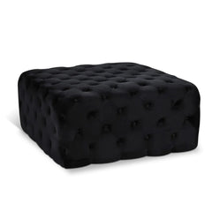 Ariel Velvet Ottoman | Bench