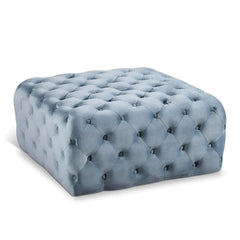 Ariel Velvet Ottoman | Bench