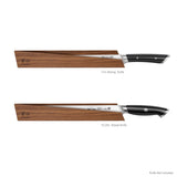Ash Wood Magnetic Knife Sheath for 10.25" Bread/10" Slicing, 503923