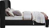 Penny Full Bed - Luxurious Upholstered Bed with Curved Headboard for Elegant Bedroom Decor Upgrade