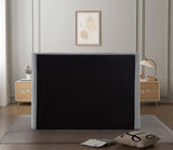 Penny Full Bed - Luxurious Upholstered Bed with Curved Headboard for Elegant Bedroom Decor Upgrade