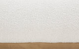 Vaughn Cream Boucle Bed – Cozy, Contemporary Design with Natural Wood Base for Ultimate Comfort