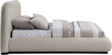 Vaughn Cozy Chenille Bed with Sturdy Wood Frame for a Stylish and Inviting Bedroom Retreat