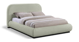 Vaughn Cozy Chenille Bed with Sturdy Wood Frame for a Stylish and Inviting Bedroom Retreat