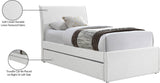 Myles Twin Trundle Bed - Stylish Contemporary Design with Durable Upholstery and Versatile Use