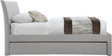 Myles Twin Trundle Bed - Stylish Contemporary Design with Durable Upholstery and Versatile Use