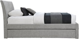 Myles Twin Trundle Bed - Stylish Contemporary Design with Durable Upholstery and Versatile Use