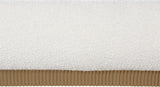 Rigby Art Deco King Bed in Rich Black Boucle Fabric with Fluted Base - Stylish & Modern Design