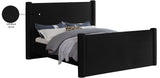 Elias Velvet Queen Bed – Stylish Modern Design with Solid Wood Frame for Ultimate Bedroom Elegance