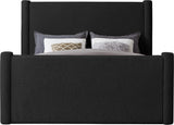 Elias Velvet Queen Bed – Stylish Modern Design with Solid Wood Frame for Ultimate Bedroom Elegance