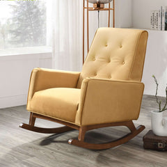 Demetrius Solid Wood Rocking Chair