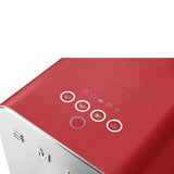 Espresso coffee machine Retro-style Red Matte