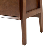 Andre 76" H x 36" W Solid Wood Ladder Bookcase
