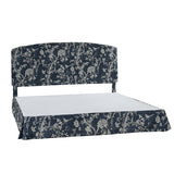 Amadeus Upholstered Platform Bed with Washable Slipcover for Bedroom