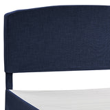 Amadeus Upholstered Platform Bed with Washable Slipcover for Bedroom
