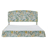Amadeus Upholstered Platform Bed with Washable Slipcover for Bedroom