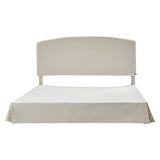 Amadeus Upholstered Platform Bed with Washable Slipcover for Bedroom
