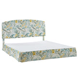 Amadeus Upholstered Platform Bed with Washable Slipcover for Bedroom