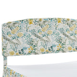 Amadeus Upholstered Platform Bed with Washable Slipcover for Bedroom