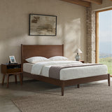3-Piece Mid-Century Modern Solid Wood Bedroom Set