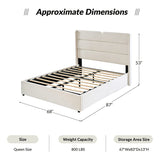 Rudolph Lift Up Storage Upholstered Platform Bed