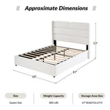 Rudolph Lift Up Storage Upholstered Platform Bed