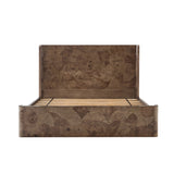 Rutilus King Bed-BROWN