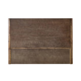 Rutilus King Bed-BROWN