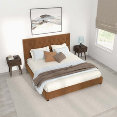 Donald Upholstered Platform Bed