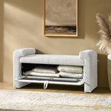 Baldesca Bench with Drawer: Quality Wood Frame & Versatile Use