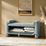 Baldesca Bench with Drawer: Quality Wood Frame & Versatile Use