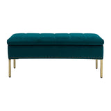 Egmund Upholstered Flip Top Storage Bench