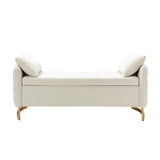 Angelo Upholstered Flip Top Storage Bench