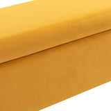 Angelo Upholstered Flip Top Storage Bench