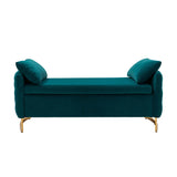 Angelo Upholstered Flip Top Storage Bench