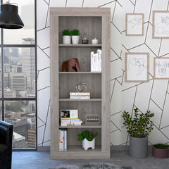 Andina Bookcase, Vertical Design, Five Shelves