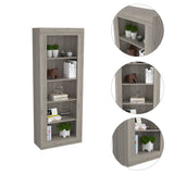 Andina Bookcase, Vertical Design, Five Shelves