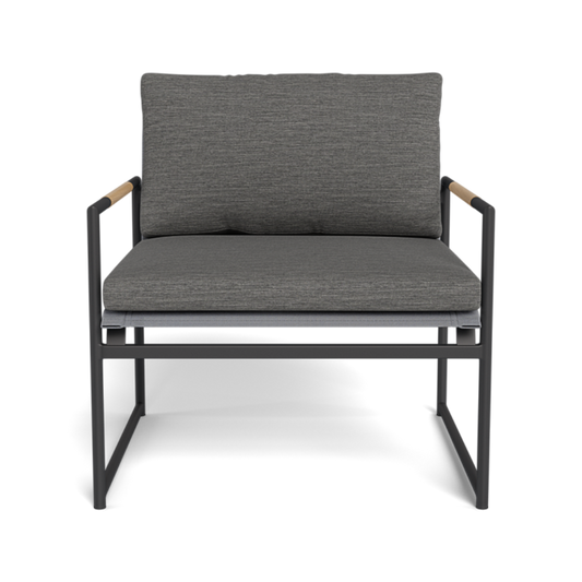 Breeze Lounge Chair (Aluminum Asteroid  Cast Slate  Batyline Silver)