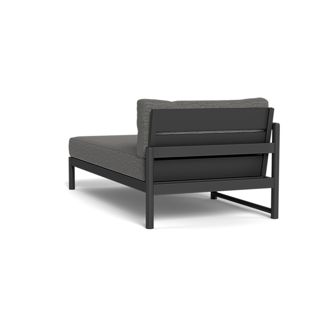 Shop Harbour Breeze Xl Chaise Left (Aluminum Asteroid / Cast Slate)