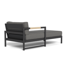 Shop Harbour Breeze Xl Chaise Left (Aluminum Asteroid / Cast Slate)