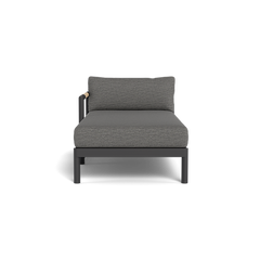 Shop Harbour Breeze Xl Chaise Left (Aluminum Asteroid / Cast Slate)