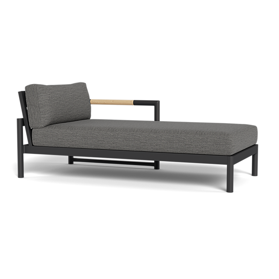 Shop Harbour Breeze Xl Chaise Right (Aluminum Asteroid / Cast Slate)