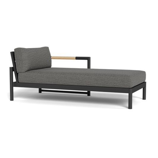 Shop Harbour Breeze Xl Chaise Right (Aluminum Asteroid / Cast Slate)