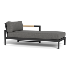 Shop Harbour Breeze Xl Chaise Right (Aluminum Asteroid / Cast Slate)