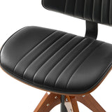 Griselda Adjustable Office Chair with Stable Wooden Structure & Ergonomic Backrest